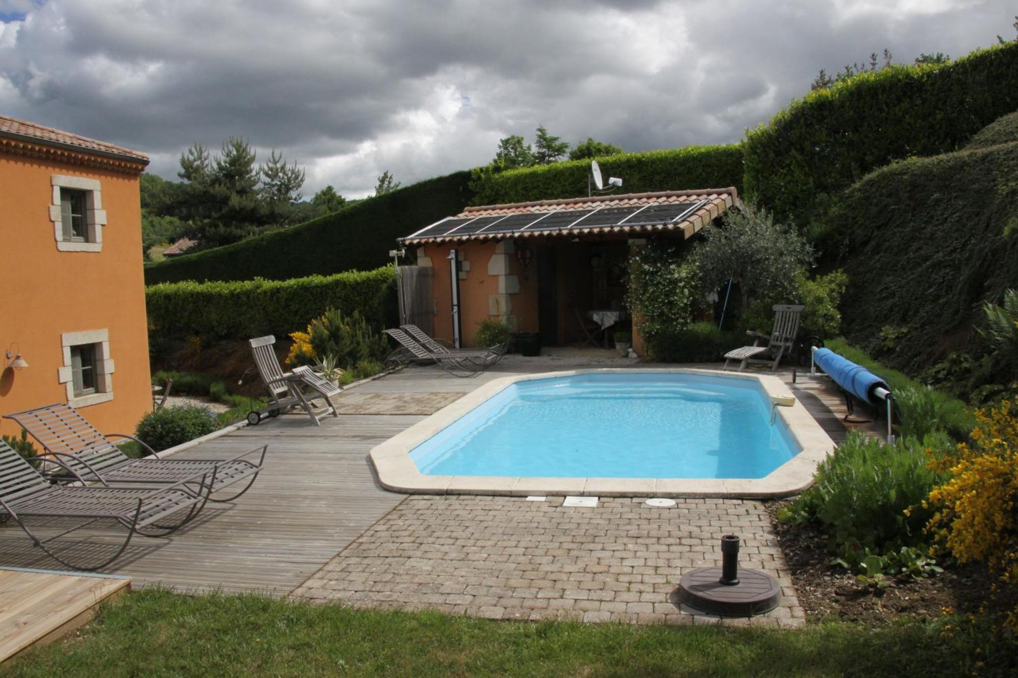 Bed and Breakfast La Bastide de Fontaille Saint-Félicien Exterior foto